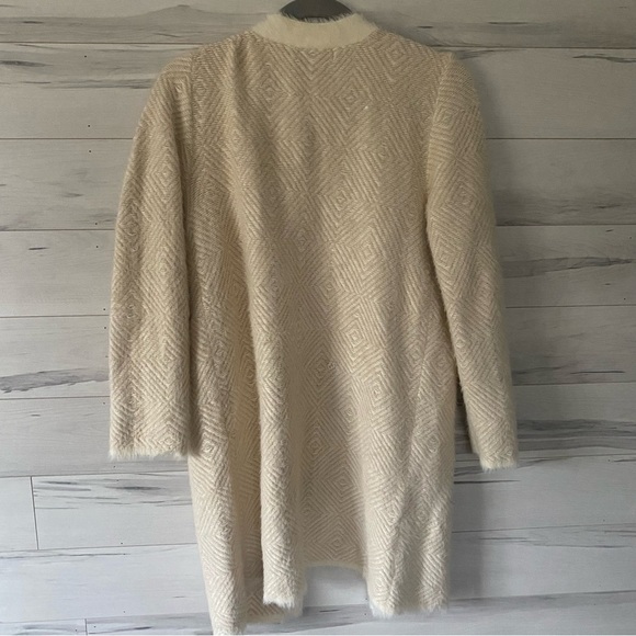MARLED aztec fluffy eyelash cardigan sweater medium - Picture 5 of 5